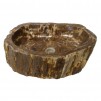 Natural Stone Vessel Sink - Petrified Wood